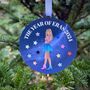 Merry Swiftmass Taylor Swift Inspired Christmas Decoration, thumbnail 2 of 2