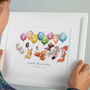 Personalised Childrens Balloon Name Print, thumbnail 3 of 4