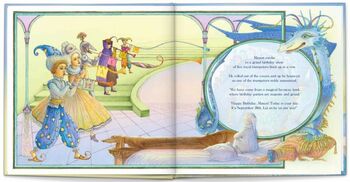 Personalised Children's Book, Royal Birthday Dragon, 4 of 9