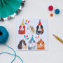 Six Party Guinea Pigs Birthday Card, thumbnail 1 of 2