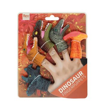 Dinosaur Finger Puppet Set, 4 of 5
