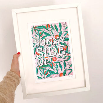 'Sunny Side Up' Typography Illustration, 2 of 3