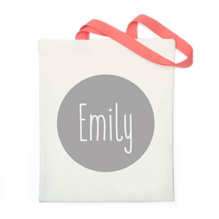 Personalised Name Bag By Jolie Design