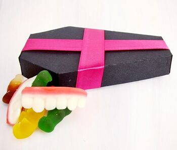 Black Coffin With Pick A Mix Sweets, Halloween Sweets, 9 of 9