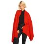 Red 100% Cashmere Travel Wrap Shawl Gift Boxed, thumbnail 1 of 7