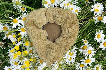 Genuine Sheepskin Cycle Bike Seat Cover Natural Wool, 4 of 8