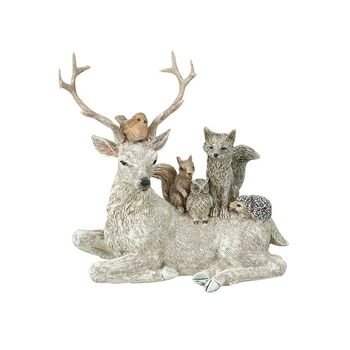 Winter Deer And Friends Ornament, 6 of 6