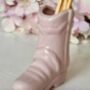Ceramic Cowboy Boot Shaped Match Holder, thumbnail 1 of 3