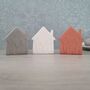 Set Of Three Mini Decorative Clay Houses, thumbnail 6 of 10