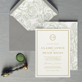 Buckingham Wedding Invitation, 3 of 8