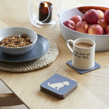 Apricot Cockapoo / Labradoodle Teabag Dish, 8 of 11