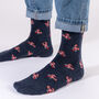 Men's Ethical Organic Cotton Lobster Socks, thumbnail 1 of 5