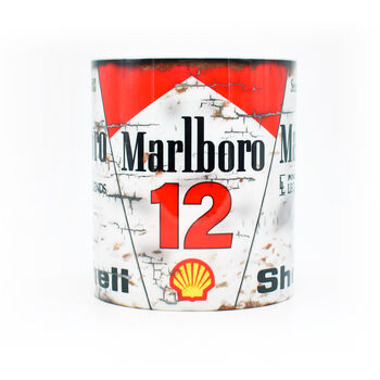 Ayrton Senna Mp4 #12 Formula Racing Car Mug, 4 of 8