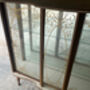 1950’s Vintage Mid Century Glass Display Cabinet, thumbnail 5 of 9