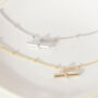 T Bar Bracelet For Balance In Silver Or Gold Vermeil, thumbnail 2 of 5