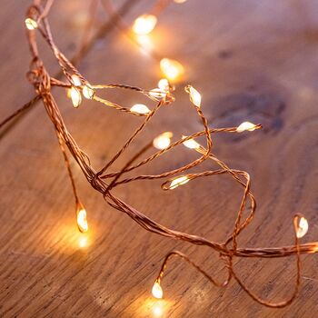 Copper Cluster Fairy Lights, 4 of 4