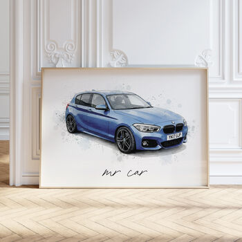 Personalised Car And Vehicle Watercolour Portrait, 10 of 12