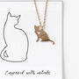 Cat Lovers Necklace, thumbnail 4 of 10