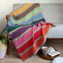 Blanket Crochet Kit Misty Rainbow, thumbnail 1 of 9