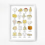 Funny Cheese Montage Print, thumbnail 1 of 3