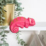 Shelf Chameleon Pink And Gold, thumbnail 2 of 8