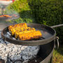 Fire Pit With Grill: Plain Jane 90 With Three BBQ Racks, thumbnail 2 of 9