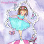 Personalised Ballerina Birthday Card, thumbnail 5 of 7