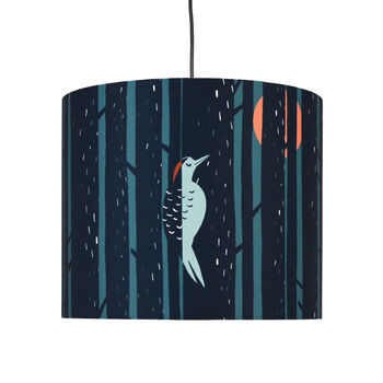 Woodpecker Forest Lampshade, 2 of 3