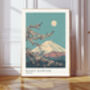 Hasui Kawase Japanese Mountain Art Print, thumbnail 1 of 3