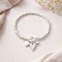 Sisters Forever Linked Heart Bracelet, thumbnail 2 of 4