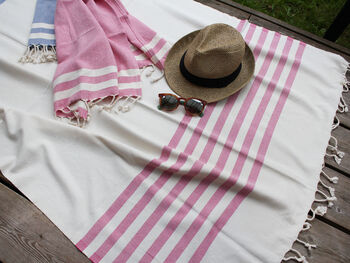 Personalised Beach Towel Set, Bridesmaid Gift Set, 2 of 12