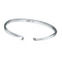 Personalised Oval Sterling Silver Bangle, thumbnail 6 of 8