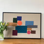 Textile Wall Art, Contemporary Wall Hanging, thumbnail 1 of 4