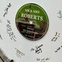 Personalised Vinyl Record Wedding Guest Book Alternative, thumbnail 6 of 11