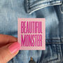 'Beautiful Monster' Enamel Pin, thumbnail 9 of 11