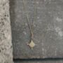 9ct Gold Bobble And Twinkle Kite Gemstone Necklace, thumbnail 4 of 4