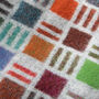 Merino Lambswool Square Or Spot Check Scarves, thumbnail 2 of 8