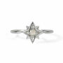 Guiding North Star Ring In Sterling Silver, thumbnail 8 of 12