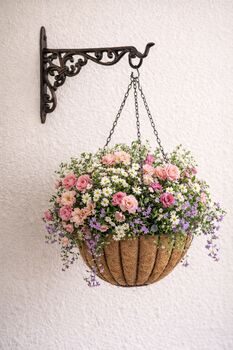 Hanging Basket Hook With Cast Iron Curls Design, 3 of 4