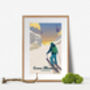 Crans Montana Ski Resort Switzerland Poster Art Print, thumbnail 4 of 8