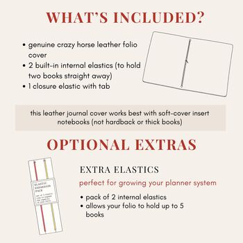Refillable Leather Journal Cover | A5 Or A6 Travellers Notebook, 10 of 11