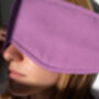 Lavender Soft And Breathable Tencel Sleep Mask, thumbnail 3 of 7