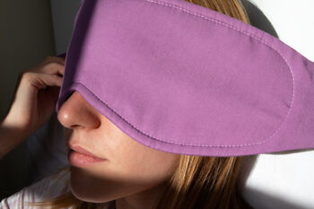 Lavender Soft And Breathable Tencel Sleep Mask, 3 of 7