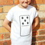 Domino Children's Birthday Tshirt, thumbnail 3 of 11