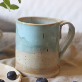 Handmade Pottery Coastal Mug, 5 of 10