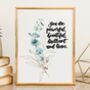 You Are Powerful, Brilliant And Brave Print, thumbnail 1 of 8
