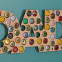 Personalised Dad Bottle Cap Collector For Man Cave, thumbnail 2 of 2