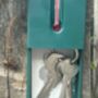 Green Garden Thermometer Key Safe, thumbnail 4 of 4