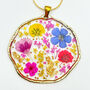 Large Statement Necklace With Colourful Flowers, thumbnail 1 of 12