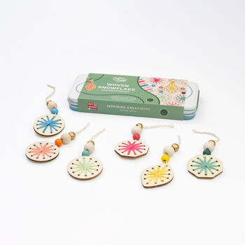 Woven Snowflake Decoration Kit, 5 of 9